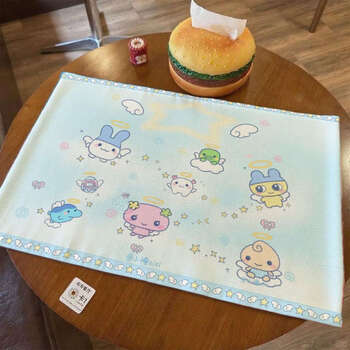 Chanting fantasy tumagoko ancient table mat hand account background tablecloth dormitory dirty mat style little angel style 60x40cm
