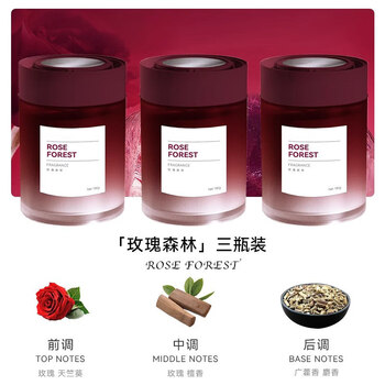 Shantou lincun car diffuser 04 new long-lasting purifying air and deodorizing car aroma solid paste rose forest*