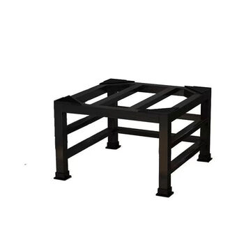 Universal washing machine base bracket refrigerator dishwasher plus elevated bracket universal iron storage rack increased black length 50*width 50*height 40 cm