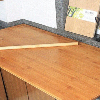 Tuojin cutting board solid wood cutting board cutting board rectangular thickened whole bamboo chopping board large rolling 100*60*1 thickened panel 80*50*2.0 cm