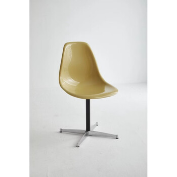 Fantasy dining chair backrest dining table and chairs restaurant coffee shop stackable chair beige stainless steel 4 claws