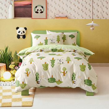 Mercury kids wild fun secret panda kit wild fun secret panda 1.2m bed, suitable for 150*210cm quilt core