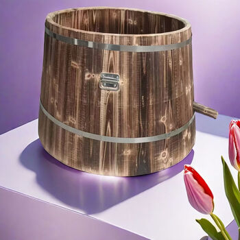 Yong huan small wooden wine making equipment white wine rice wine brewing machine wine steamer traditional production lower mouth outer diameter 100 cm height 50 cm liquid