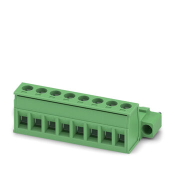 Phoenix pcb plug-in connector ic 2.5/ 8-stf-5.08- 1825378 50 pieces per pack