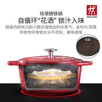 German pot family portrait set cooking non-stick enamel pot soup pot steamer cast iron pot silver iron pot 5-piece set