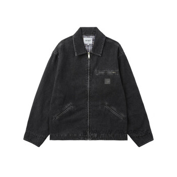 Carhartt detroit jacket carhart denim jacket rider jacket non-mainline j01j97 black spot s