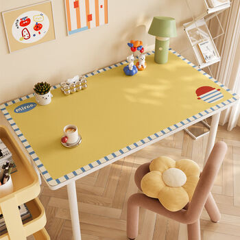 Fantasy desk mat desk mat computer tablecloth office mat leather italian irish silent style 40x60cm