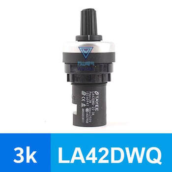 Shanghai inverter 1k2k5k50k potentiometer 10k with knob switch la42dwq-22 precision 100k 3k