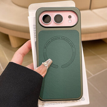 Batini litchi pattern suitable for honor 500 mobile phone case new protection honor 500pro skin-feel magnetic suction honor anti-fingerprint hard shell logo magnetic suction advanced sense plating simple forest green-lichee pattern magnetic suction honor 500