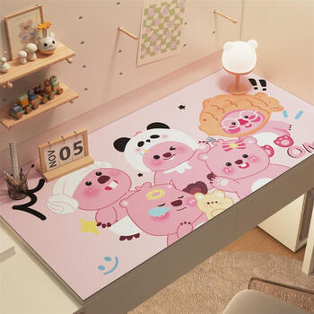 Fantasy ruby dormitory desk mat pink mat writing desk table cloth pg ruby working day 80x60cm