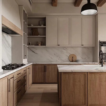 Fantasy cabinet rabbit style open kitchen order customized 1