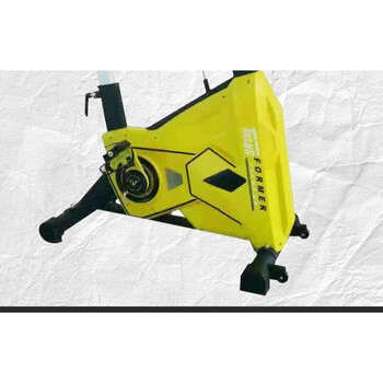 He jiagong spinning bicycle home model small sports indoor silent bicycle equipment gym special exercise bike yellow