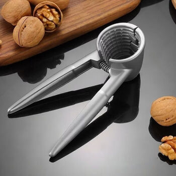 Jingpufei thickened walnut clamp peeling core and clamping pecan tool household multifunctional walnut nut artifact hazelnut pliers customized universal model selected alloy material 4.0 flagship model newly upgraded alloy version walnut clamp one pack