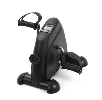 Exercise bike stepper new model home office elderly essential oil bike leg muscle atrophy rehabilitation device under the table black counting model