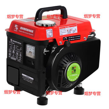Yingtang portable gasoline generator household 1000w 220 volt single-phase small mini outdoor low-silent car inverter all-copper inverter 1000w two-stroke hand start