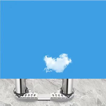 Yusen yi zhi jie xiao huang stainless steel mini washing machine base bracket heightened shock absorbing plastic bathroom duck floor anti-slip white fixed stainless steel 4 feet height 1719 cm 4 layers 1 layer 1 unit 1 layer