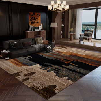 Fantasy french retro carpet living room new light luxury high-end sofa coffee table blanket bedroom bedside blanket large area xiahui no. 2 140cmx200cm high-end belgian suede