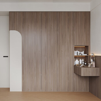 Oubli medieval style wardrobe customization, bedroom cloakroom, whole house flat door wardrobe customization package, customization prepayment, please consult customer service first for bidding.