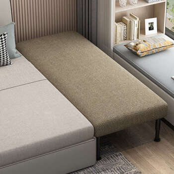 Yusenyi double bed bedside extra wide bed adults can sleep extension bed king bed extra large adult bed camel flat bed height adjustable 200x120cm