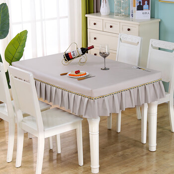 Yusenyi tablecloth waterproof and oil-proof no-wash dining table cover wind coffee table cover rectangular student desk tablecloth cat-beige waterproof and oil-proof custom-made special photo contact customer service