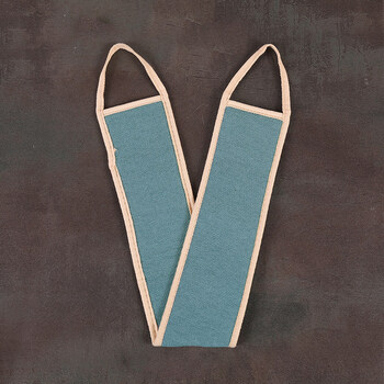 Shantou lincun li la back strong mud bath back rub back rubbing artifact long strip bath household back strip pull back towel nordic blue