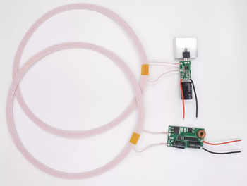 60150mm12v1.9a output long-distance high-power wireless power supply wireless charging module xkt801-63 default