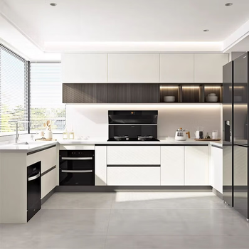 Fantasy kitchen cabinet style integrated cabinets domestic door-to-door installation customized prepayment understand