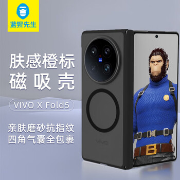 Mr. blue monkey is suitable for vivoxfold5 mobile phone case