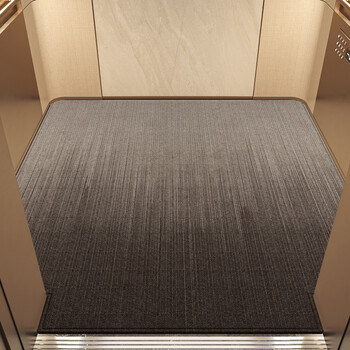 Yong huan elevator car floor mat commercial high-end entry door special foot mat hotel wear-resistant non-slip customized logo carpet inkstone 25153 customize with pictures/contact customer service
