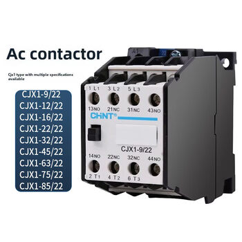 Mechanical chain type ac contactor cjx1 full series 1622/22 36v 110v 220v 380v cjx1-45/22 36v