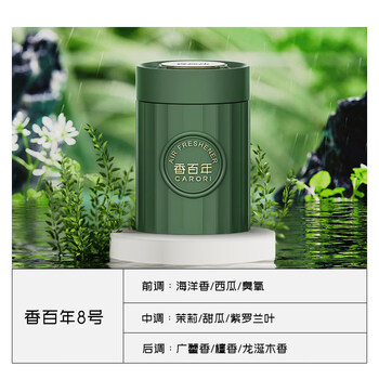 Shantou lincun centennial car diffuser 05 new deodorizing solid paste car ornament centennial no. 8