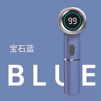 Shantou lincun electric cleaning brush multifunctional home kitchen and bathroom handheld wireless lazy shoe washing and brush artifact sapphire blue three-speed adjustment + five free brushes