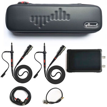 Yonghuan pushi ultra-portable touch screen oscilloscope handheld mini dual channel 1g sampling rate large storage depth ds4t1012150m1gsas16mpts++