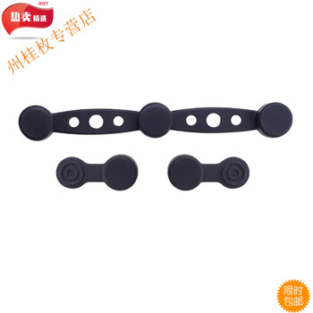 Shantou lincun air fryer special high temperature resistant silicone fixing buckle parchment paper liner thin round black