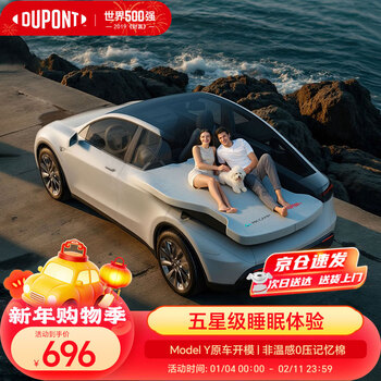 Dupont (du pont) suitable for tesla model y/x car mattress camping travel portable memory foam sleeping mattress