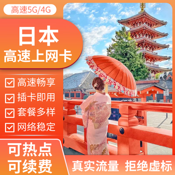 Japanese phone card, rakuten phone card, data card number registration, plug-and-play global travel card available in mainland china, japanese local data card, unlimited traffic for 7 days