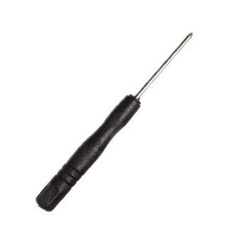 Oemg crystal small screwdriver flat-head cross screwdriver 2mm3mm mini screwdriver laptop toy screwdriver black 1.5mm cross 1 piece