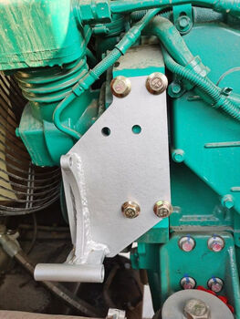 Lingong loader air conditioning bracket compressor bracket lonking xugong shanggong weichai guosan screws 5 sets price