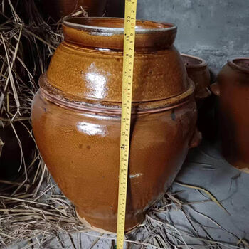 Pick-up cat earthenware firewood-fired night sweat chicken steam pot, sweat steaming chicken pot, health soup pot, water-proof steaming stew pot, sweat steaming pot steam pot, extra large night sweat chicken steaming pot, steam 3 chickens, pig head and big goose