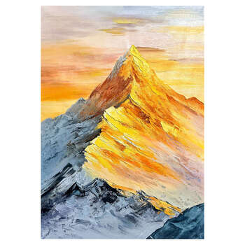 Yusenyi hand-painted texture decorative painting jinshan living room sofa background wall hanging painting entry corridor entrance aisle oil painting rizhao jinshan 6001t 70x100cm golden light luxury aluminum alloy 12-color high-definition art giclee restoration and reproduction