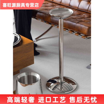 Mppmck nordic personality 304 stainless steel ice bucket european style stainless steel champagne bucket creative home red wine iced beer network ice bucket rack