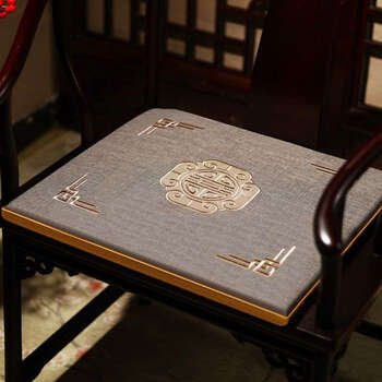 Fantasy chair cushion solid circle chair cushion chair cushion sofa cushion tea table dining chair cushion taoranju + cotton and linen red custom size, (please consult)