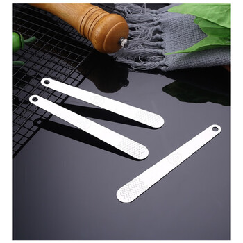 Jiaolu bao dumpling digging spoon wonton dumpling tool stainless steel stuffing spoon stirring straight spoon stuffing picking chaos artifact pack of three no specifications