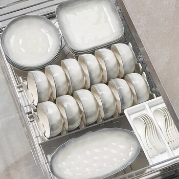 Chi yan bowlware household 2025 new high-value bowl and dish set simple style ceramic tableware set housewarming wedding gift yanyuyao - 20 pieces for 4 people - with soup bowl yanyuyao tableware set