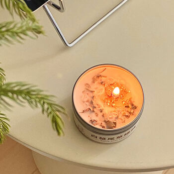 Shantou lincun incense candle soy wax milk peruvian sacred wood sage aroma essential oil minerals can be customized purely handmade single can - white grass milk soy wax