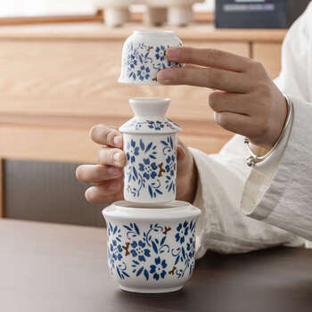 Yusenyi chinese wine warmer household wine dividing and scalding cup portable sake cup white wine yellow wine two liang wine warmer customized chinese white wine warmer set + simple packaging