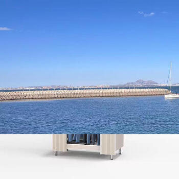 Yusenyi wardrobe durable bedroom household assembly heightened and thickened simple stainless steel steel frame full hanging wardrobe cloth wardrobe 8032 beige