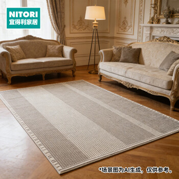 Nitori yideli home bedside carpet living room home decorative carpet narration narration 09 240cm*340cm