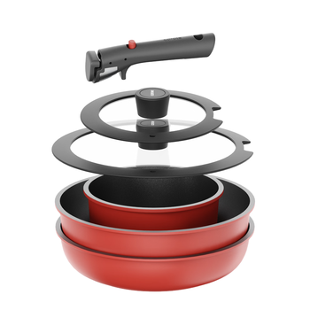 Carrot detachable set detachable 6-piece set