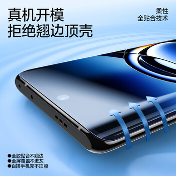 Flash magic is suitable for oppo find x7 tempered film findx7ultra mobile phone film satellite communication version curved screen full coverage lens film high-definition anti-fingerprint anti-fall protection